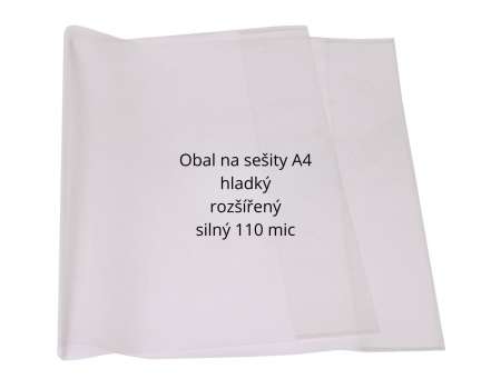 Sada obalů na sešity CONCORDE - rozšířené, A4, 10 ks
