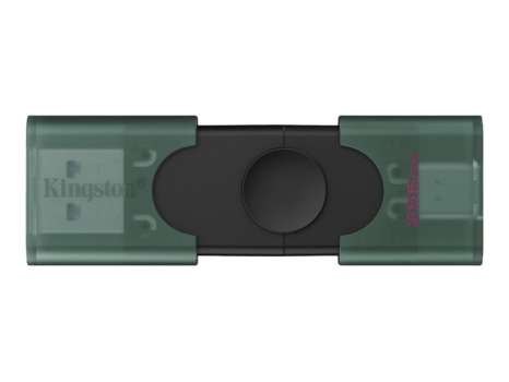 USB flash drive Kingston DataTraveler Duo G2 – 256 GB, USB 3.2 Gen 1, USB-C, USB-A, Green