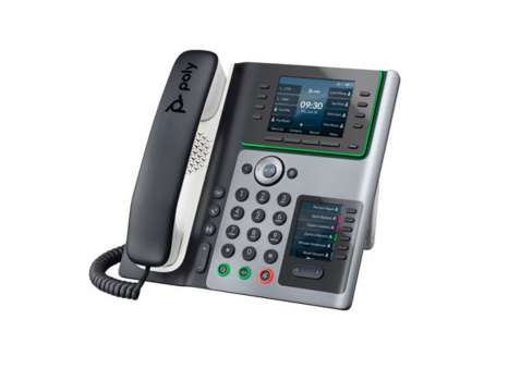 IP telefon HP Poly Edge E450 – SIP, modrý