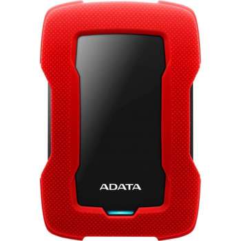 Externí pevný disk ADATA HD330 – 2,5", 2 TB, USB 3.1, červený