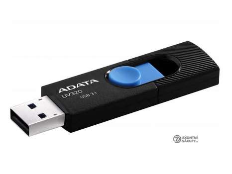 USB flash drive ADATA UV320 – 128 GB, USB 3.1, Black/Blue