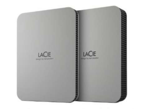 Externí pevný disk LaCie Mobile Drive STLP5000400 – 5 TB, USB-C, Moon Silver