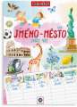 Papírová hra Jméno, město - A5, 50 listů