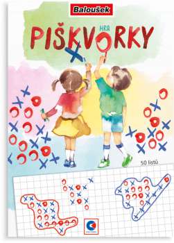 Papírová hra Piškvorky - A5, 50 listů
