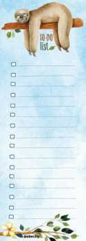 Plánovač To-Do list - Lenochod, 50 listů