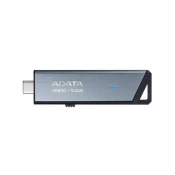 USB flash disk ADATA UE800 – 512 GB, USB-C, USB 3.2 Gen2, šedý