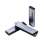 USB flash disk ADATA UE800 – 512 GB, USB-C, USB 3.2 Gen2, šedý