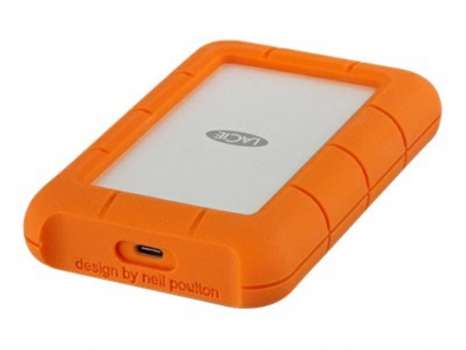 Externí pevný disk LaCie Rugged USB-C STFR5000800 – 5 TB, Orange