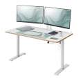 Výškově stavitelný stůl Leitz Ergo, 120 cm - elektrický, bílý