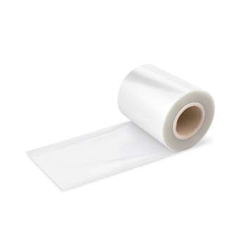 Zatavovací fólie na misky na jídlo - 185 mm x 250 m, čiré, 2 ks
