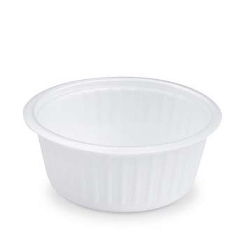 Termo misky - kulaté, 340 ml, průměr 12,7 cm, bílé, 50 ks