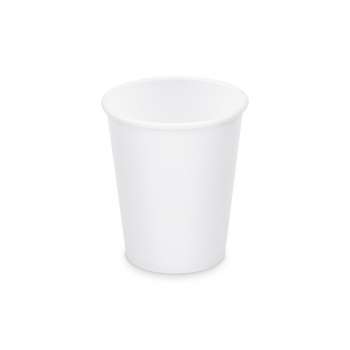 Papírové kelímky - na teplé nápoje, 280 ml, bílé, 50 ks