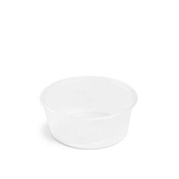 Plastové misky - kulaté, 200 ml, čiré, 100 ks