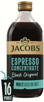 Kávový koncentrát Jacobs - Espresso, Black Original, 485 ml