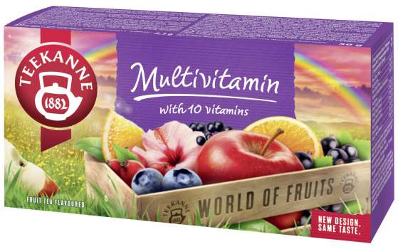 Ovocný čaj Teekanne - Multivitamín, 20x 2,25g