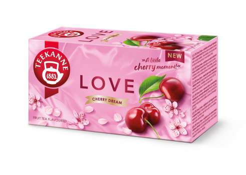 Ovocný čaj Teekanne - Love Cherry dream 20x 2,25g