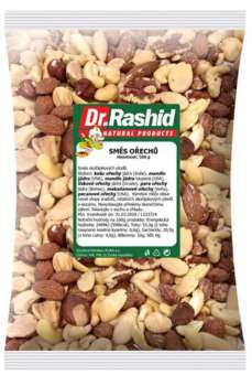 Směs ořechů Dr.Rashid - natural, 500 g