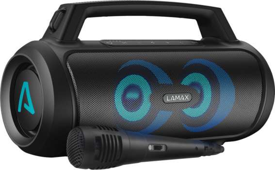 Bezdrátový reproduktor LAMAX PartyGo1 Play – výkon 50 W, odolnost IP67, černý