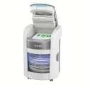 Automatická skartovačka Leitz IQ OptiMax - Home Office, 150, P4, křížový řez, bílá