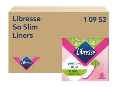 Dámské vložky Libresse - so slim, slipové, 2x150 ks