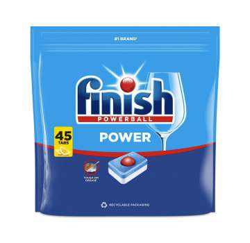 Tablety do myčky Finish Power - Lemon, 45 ks