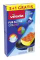 Houbičky na nádobí Vileda PUR active Colors - 4 ks