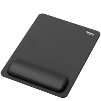 Ergonomická podložka pod myš XL s opěrkou zápěstí Fellowes Breyta – černá