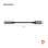 Audio redukce FIXED Link – Lightning na 3,5 mm jack, Space Gray