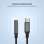 Hliníková redukce FIXED Link – USB-C na 3,5mm jack, DAC čip, Space Gray