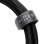 Opletený kabel FIXED FIXDB-CC12-BK – USB-C/USB-C, 100 W, 1,2 m, černý
