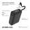 Powerbanka FIXED Zen 20 Loop – 20 000 mAh, 40 W, LCD displej, černá