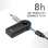 Bluetooth audio přijímač Cellularline BTAUDIORECEIVERMSK – černý