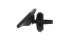 Magnetický držák FIXED ICON Air Vent – černý