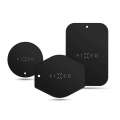 Sada náhradních plíšků FIXED Icon Plates – 3 ks, černá