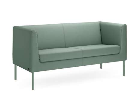 Sofa Quadra - dvoumístné, zelené