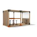 Pergola Leva Workshoper Set - s magnetickou tabulí