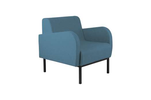 Sofa Piave - jednomístné, světle modré