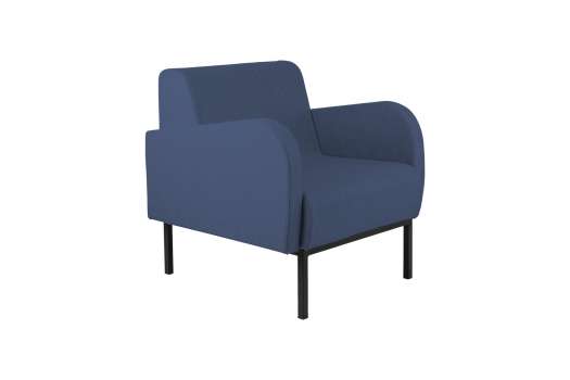 Sofa Piave - jednomístné, tmavě modré
