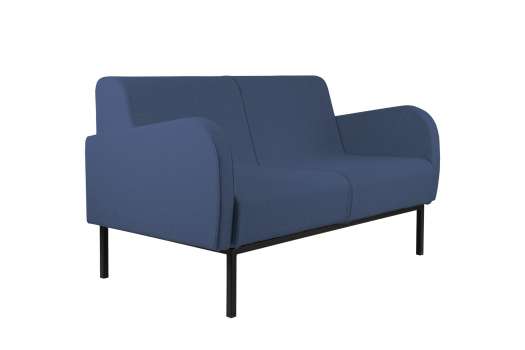 Sofa Piave - dvoumístné, tmavě modré