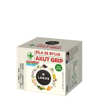 LEROS Síla 22 bylin Akut Grip 10x 2,5 g