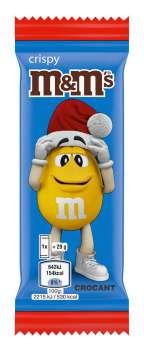 M&M´s Crispy Santa, 29 g