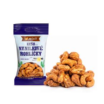 Kešu a la vanilkové rohlíčky, 60 g