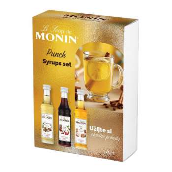 Monin set 3x 5 cl Punch