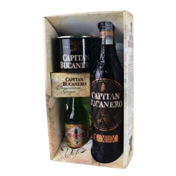 Capitan Bucanero Elixír 7yo 34% Gift Box Pimento 0,7 l