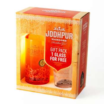 Jodhpur Gin Mandore 43% Gift Box 0,7l