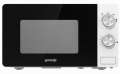 Mikrovlnná trouba Gorenje MO17E1W – 17 l, 700 W, bílá