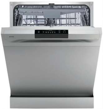 Volně stojící myčka nádobí Gorenje GS620C10S – 60 cm, 14 sad, stříbrná