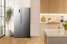 Americká chladnička Gorenje NRS917E41X – objem 347 / 197 l, hlučnost 39 dB, InoxLook
