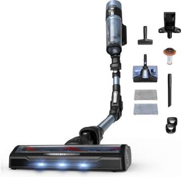Tyčový vysavač Rowenta X-Force Flex 10.80 RH7AC1E0 – Allergy Aqua Auto 4v1, modrý