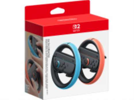 Herní volant Nintendo NS2 Joy-Con 2 Wheel Pair – sada 2 ks, Blue and Red